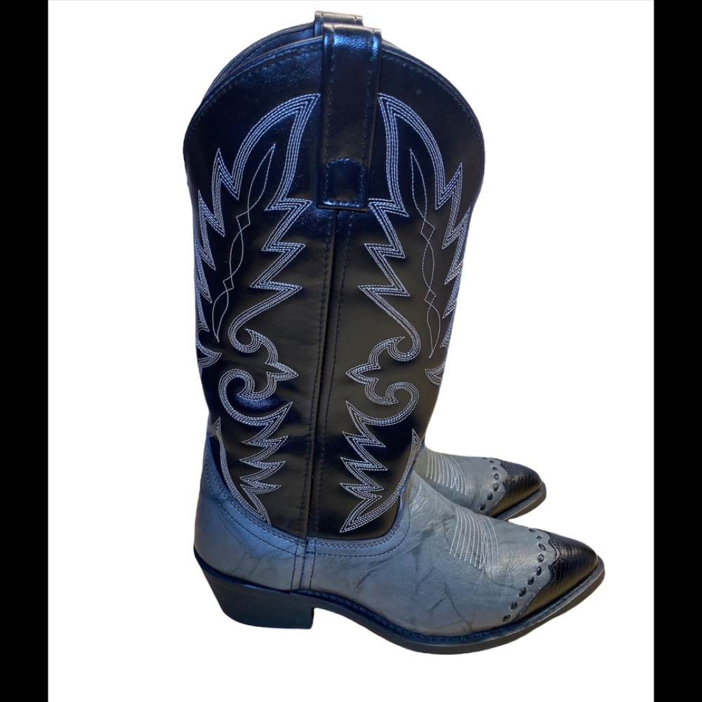 Laredo Men’s/Women’s (Unisex) Flagstaff Wingtip Cowboy Boots ( size 7.5)